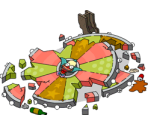 Destroyed Holiday Wheel - The Simpsons: Tapped Out
