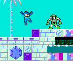 Ice Man Tileset (Powered Up, NES-Style) - Mega Man Customs