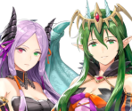 Nagi & Idunn (Festival Guide) - Fire Emblem: Heroes