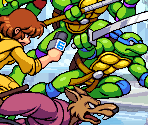 Main Menu - Teenage Mutant Ninja Turtles: Shredder's Revenge
