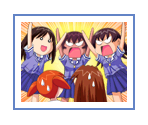 Course Progress Screen - Azumanga Daioh Puzzle Bobble