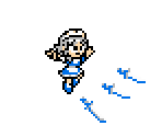 Sakuya Izayoi (Mega Man NES-Style) - Touhou Customs