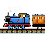 Thomas (Super Mario Bros. 3 SNES-Style) - Thomas The Tank Engine Customs