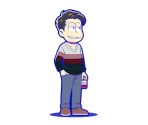 Akashika Ozo (Denki Mystery: Sang) - Osomatsu-san Hesokuri Wars: Battle of the NEETs