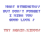 Intermission Screens - Fighting Street / Street Fighter