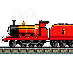 James (Super Mario Bros. 3 SNES-Style) - Thomas The Tank Engine Customs