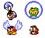 Goombas, Goombrats Galoombas & Goombuds (SNES SMW-Styled) - Mario Customs