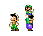 Luigi (SMW All-Stars, SMM2-Style) - Mario Customs