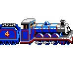 Gordon (Alternative Software, with Tender) - Thomas The Tank Engine Customs