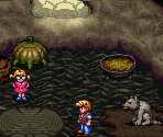 Fire Eye's Village (Interior) - Secret of Evermore