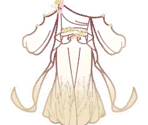 Gold String-Shaped Moon - Love Nikki