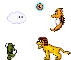 Super Mario Land Bosses - Mario Customs