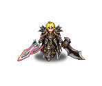 Blades of Black Flame Raegen - Final Fantasy: Brave Exvius