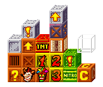 Crates - Crash Bandicoot: The Huge Adventure