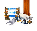 Snow Enemies - Crash Bandicoot: The Huge Adventure