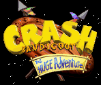 Title Screen - Crash Bandicoot: The Huge Adventure