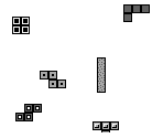 In-Game Sprites - Tetris