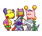 Characters 2 - Bust-a-Move Deluxe / Bust-a-Move Ghost / Ultra Puzzle Bobble Pocket