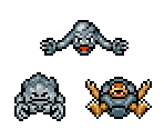 Geodude, Graveler & Golem - Pokémon Mystery Dungeon: Explorers of Time / Darkness