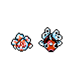 Goldeen & Seaking - Pokémon Mystery Dungeon: Explorers of Time / Darkness