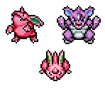 Nidoran♂, Nidorino & Nidoking - Pokémon Mystery Dungeon: Explorers of Time / Darkness
