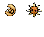 Lunatone & Solrock - Pokémon Mystery Dungeon: Explorers of Time / Darkness