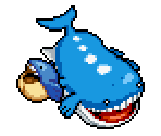 Wailmer & Wailord - Pokémon Mystery Dungeon: Explorers of Time / Darkness
