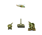 Level 1 Enemies - U.N. Squadron / Area 88