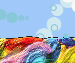 Miscellaneous Backgrounds - Kirby Canvas Curse / Kirby Power Paintbrush