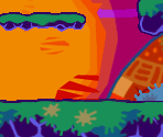 Ravine Backgrounds - Kirby Canvas Curse / Kirby Power Paintbrush