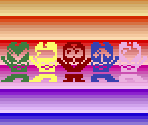 Himitsu Sentai Gorenger (Atari-Style) - Power Rangers / Super Sentai Customs