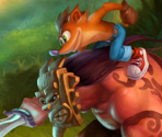 Game Banner & Icon - Crash of the Titans