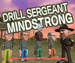 Title Screen (NTSC) - Drill Sergeant Mindstrong / Brain Cadets