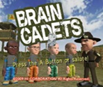Title Screen (PAL) - Drill Sergeant Mindstrong / Brain Cadets