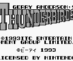 Startup Screen - Gerry Anderson's Thunderbirds (JPN)