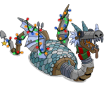 Holiday Dragon Sculpture - The Simpsons: Tapped Out