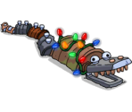 Holiday Gator Sculpture - The Simpsons: Tapped Out