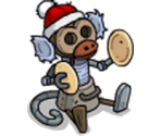 Holiday Chimp Sculpture - The Simpsons: Tapped Out