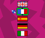 Language Select Screen (EU) - Tom and Jerry: Mouse Hunt