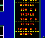 Playfield and Round Clear Screen - Tetris