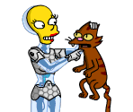 LadyBot - The Simpsons: Tapped Out