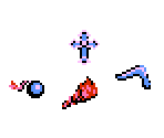 Sub Weapons (Haunted Castle) (NES-Style) - Castlevania Customs