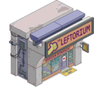 Mirrored Leftorium - The Simpsons: Tapped Out