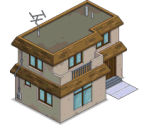 Mirrored Simpson's House - The Simpsons: Tapped Out