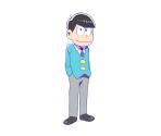 Karamatsu (Blue Suit) - Osomatsu-san's Casual Neet Sugoroku Journey