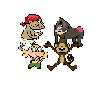 Overworld Enemies - Puffy Treasure Island