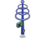 Future Street Lamp - The Simpsons: Tapped Out