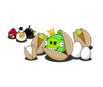 Credit and Title Elements - Angry Birds in The Hunt For The Golden Pistachio