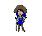 Pirate (Young Lady) - Diner Dash: Hometown Hero