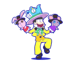 Jyushimatsu (Osomatsu in Neet Land) - Osomatsu-san Hesokuri Wars: Battle of the NEETs